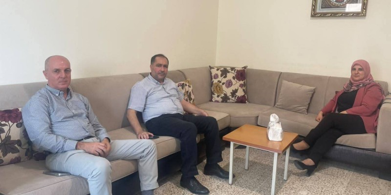 بلدية كفرمان تبحث الأوضاع التعليمية والأضرار التى لحقت بمتوسطة كفرمان الثانية