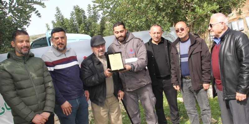 بلدية مجدل سلم واتحاد بلديات جبل عامل يزرعان واحة شهداء الدفاع عن لبنان في وادي السلوقي