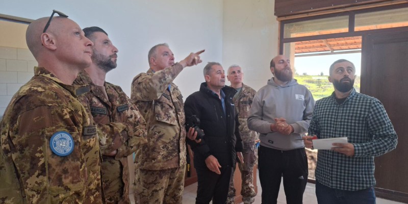 اتحاد بلديات جبل عامل يستقبل وفد الكتيبة الإيطالية لبحث احتياجات معمل الألبان والأجبان في حولا