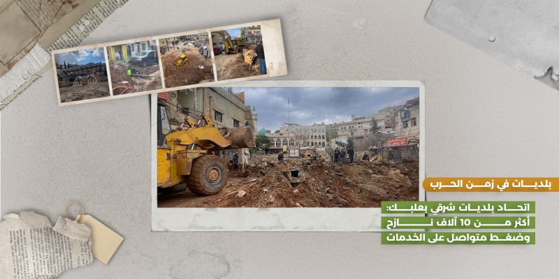 اتحاد بلديات شرقي بعلبك: أكثر من 10 آلاف نازح وضغط متواصل على الخدمات