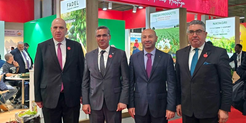 وزارة الزراعة تبحث في مدريد توسيع أسواق التصدير للمنتجات الزراعية اللبنانية