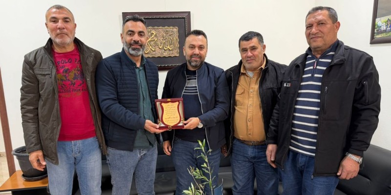 راميا تقدّم درع شكر لمدير وحدة إدارة الكوارث في اتحاد بلديات قضاء صور