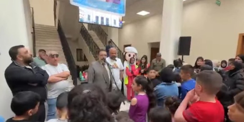 رئيس بلدية بعلبك خلال نشاط ترفيهي لأبناء عمال وشرطة البلدية: لن تهزم إرادتنا