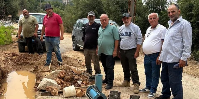 بلدية سجد تشكر مؤسسة مياه لبنان الجنوبي على جهودها في صيانة شبكة المياه في البلدة