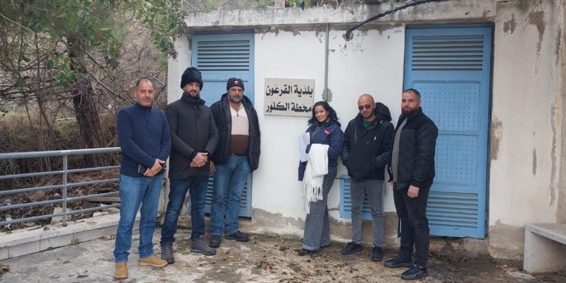 بلدية القرعون تستكمل تأهيل محطة الضخ لتحسين جودة المياه