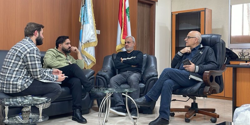 وفد من اللجنة الدولية للصليب الأحمر يزور بلدية صور للاطلاع على تداعيات العدوان الإسرائيلي