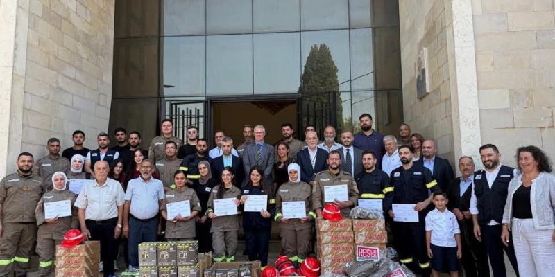 اتحاد بلديات الجومة يستقبل السفير الأسترالي ويعرض تجربة فريق المستجيب الأول