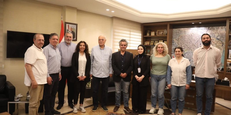 بلدية برج حمود تبحث التعاون مع UN Habitat وإمارة موناكو في مشروع للزراعة الحضرية