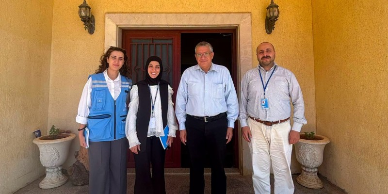 رئيس اتحاد بلديات البحيرة وبلدية مشغرة يبحث مع مكتب الأمم المتحدة للشؤون الإنسانية أوضاع العائدين واحتياجاتهم