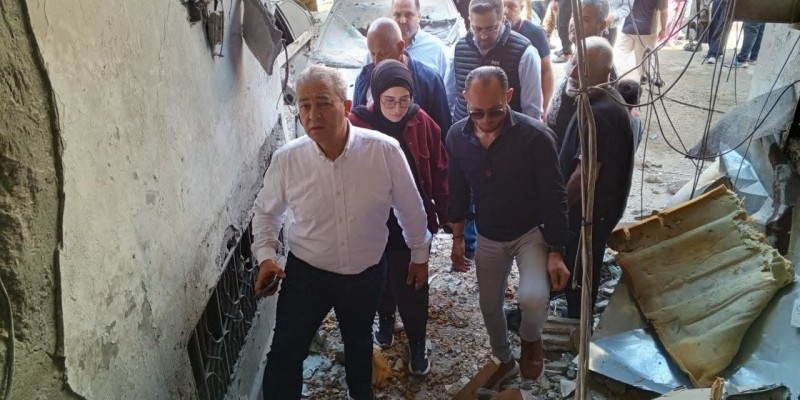 جولة بلدية في موقع الغارة على القياعة ومتابعة للأضرار والإجراءات الطارئة