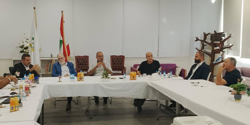 بلدية مدينة النبطية تبحث مع التنظيم المدني إعادة تنظيم المدينة وتطوير وسطها التجاري