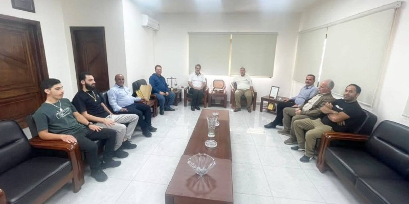 بلدية إيعات تبحث مع الجامعة الإسلامية سبل التعاون لدعم طلاب البلدة