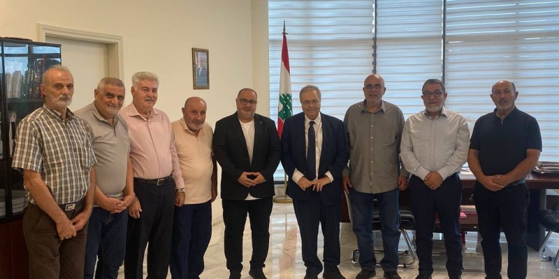 متري يبحث مع بلدية رشاف أوضاع البلدة واحتياجات سكانها المهجّرين